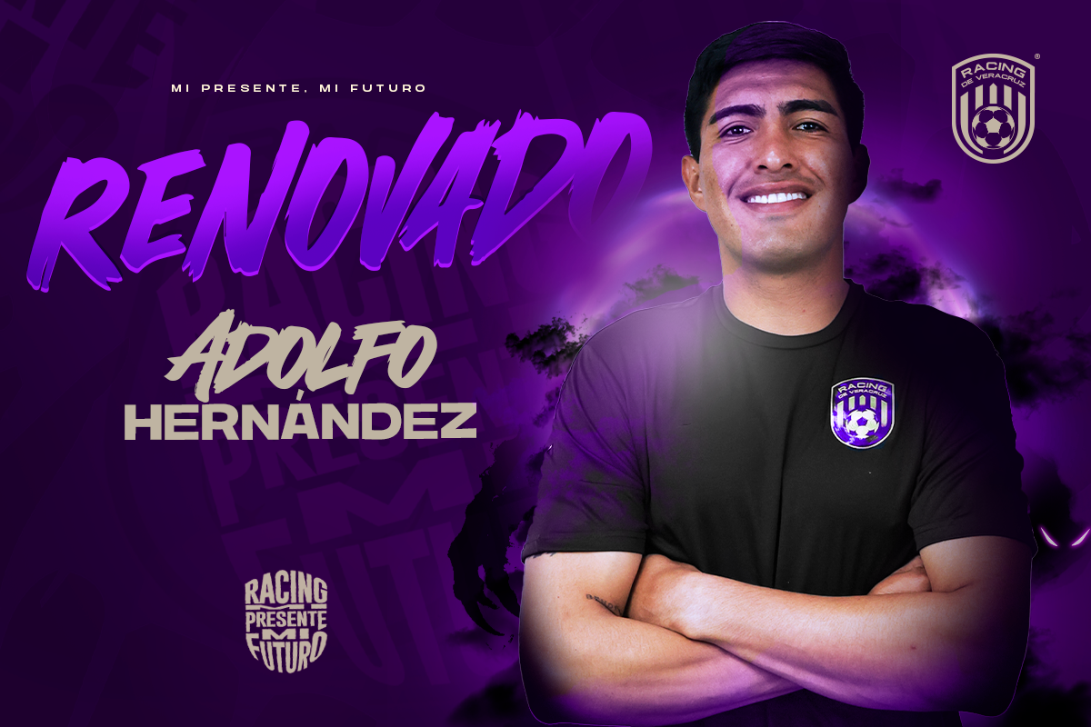 Adolfo Hernández continúa en Racing de Veracruz